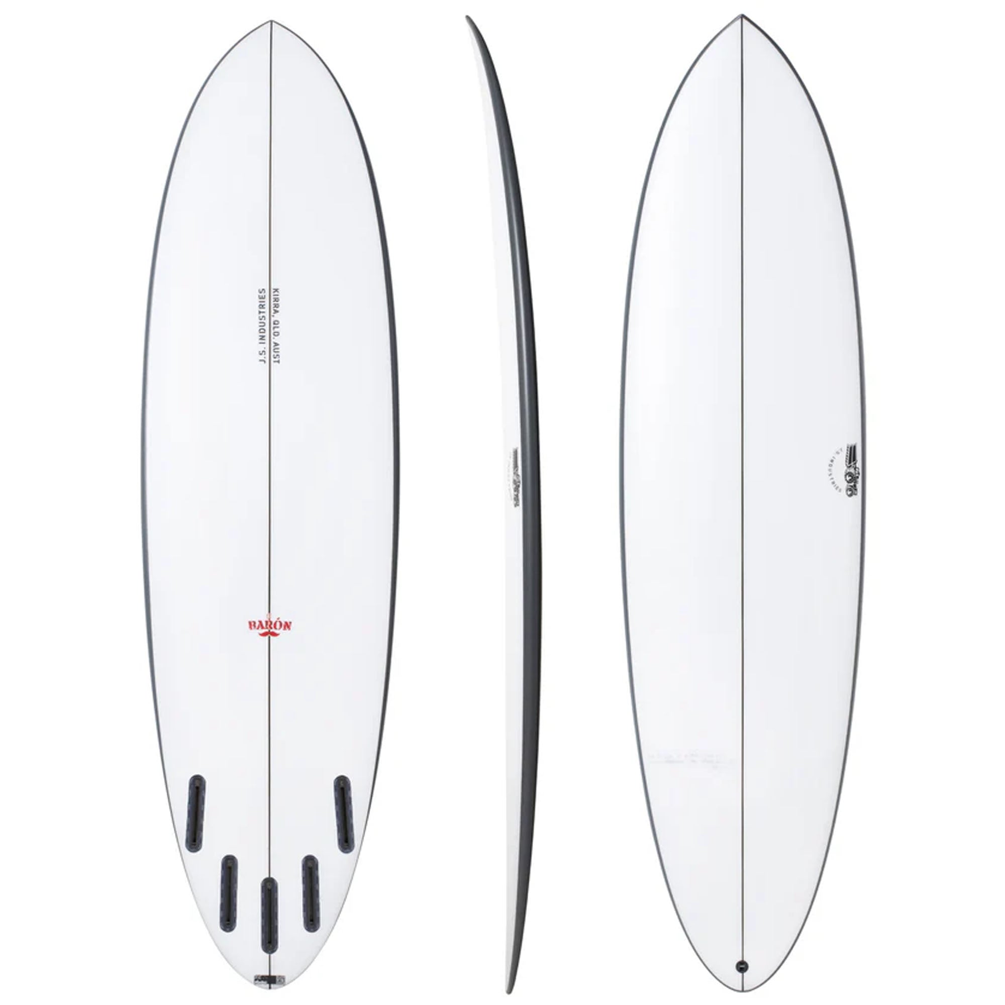 JS El Baron 6'6 Surfboard - Futures