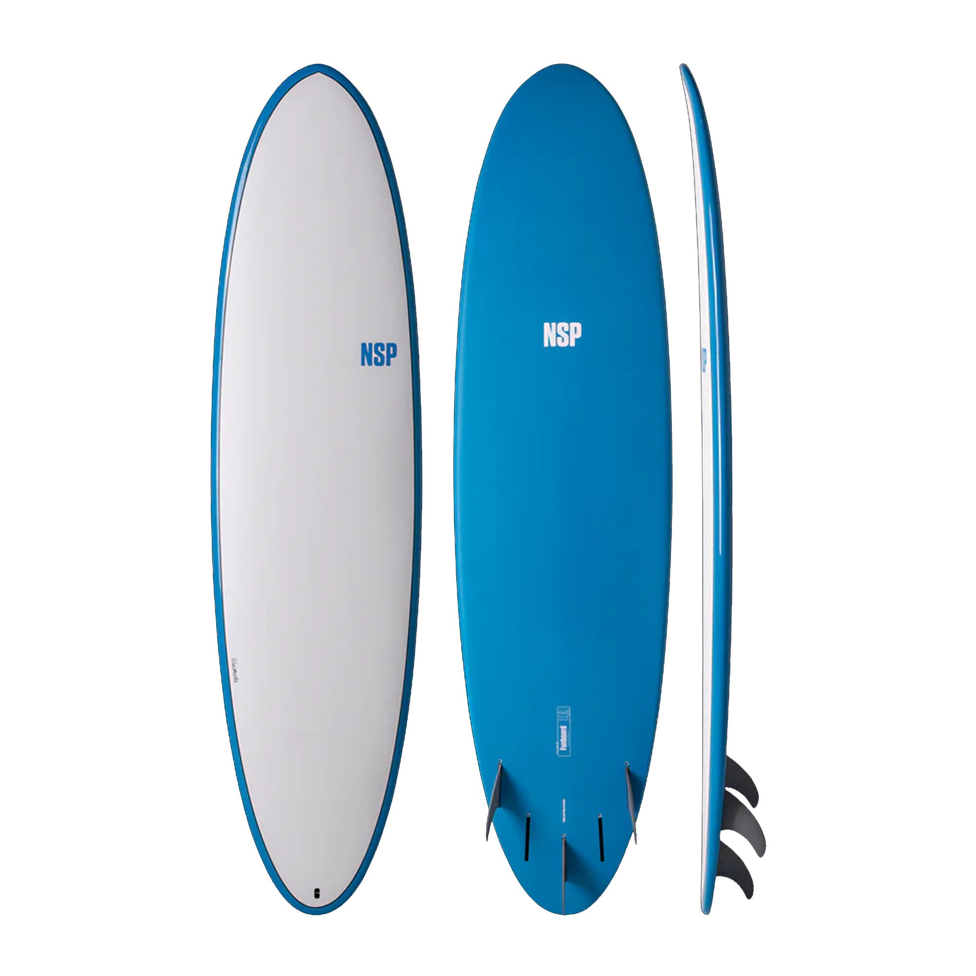 NSP Fun Elements 7'6 Surfboard - Futures