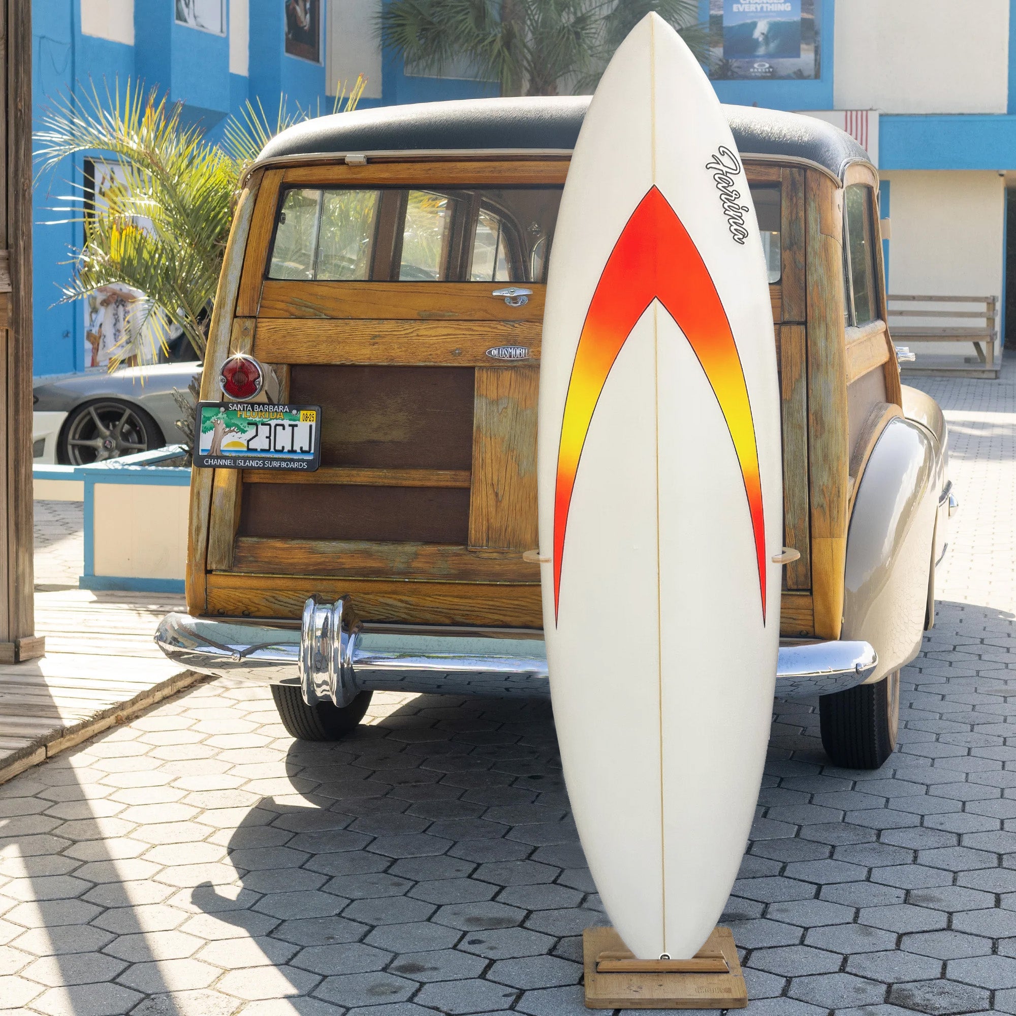 Farina Handcrafted Single Fin Retro 6'8 Surfboard