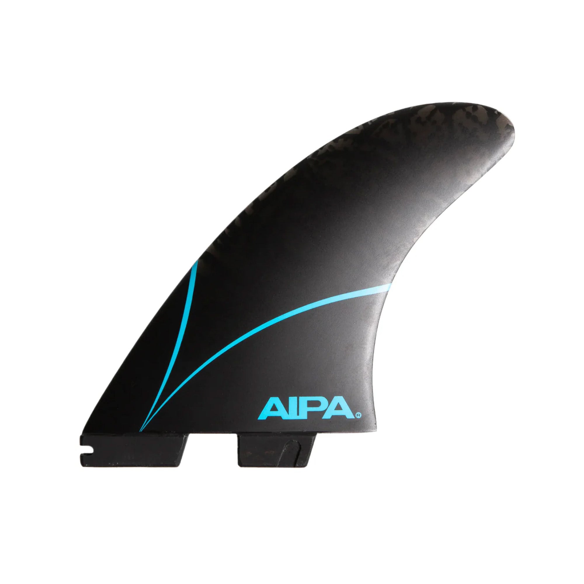 FCS II AIPA 2+1 Surfboard Fins - Medium/Black