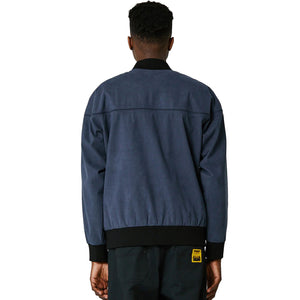 Former VT Suede Men's Bomber Jacket - Blue