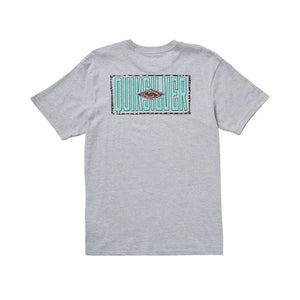 Quiksilver Fossilized Men's S/S T-Shirt - Heather Grey