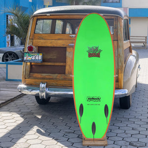 Softech Goblin 5'2 Soft Surfboard - Orange/Green