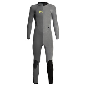 Xcel Axis 3/2mm Back-Zip Youth Fullsuit Wetsuit - Graphite