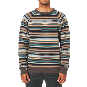 Katin Hitch Stripe Men's L/S Sweater - Gravel