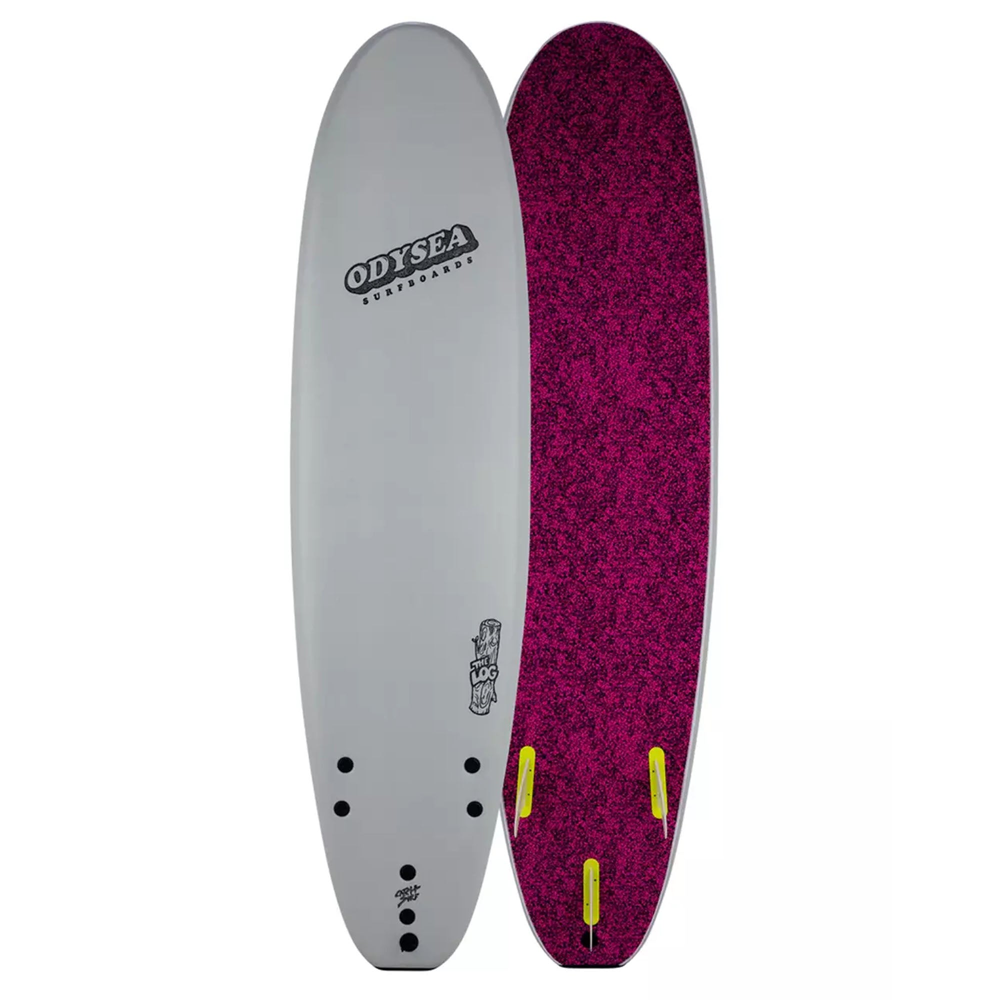 Catch Surf Odysea Log 7'0 Soft Surfboard - Cool Grey