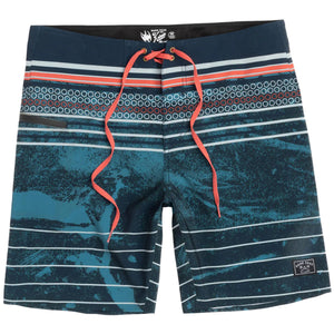 Dark Seas Gyotaku Men's BoardShorts - Navy