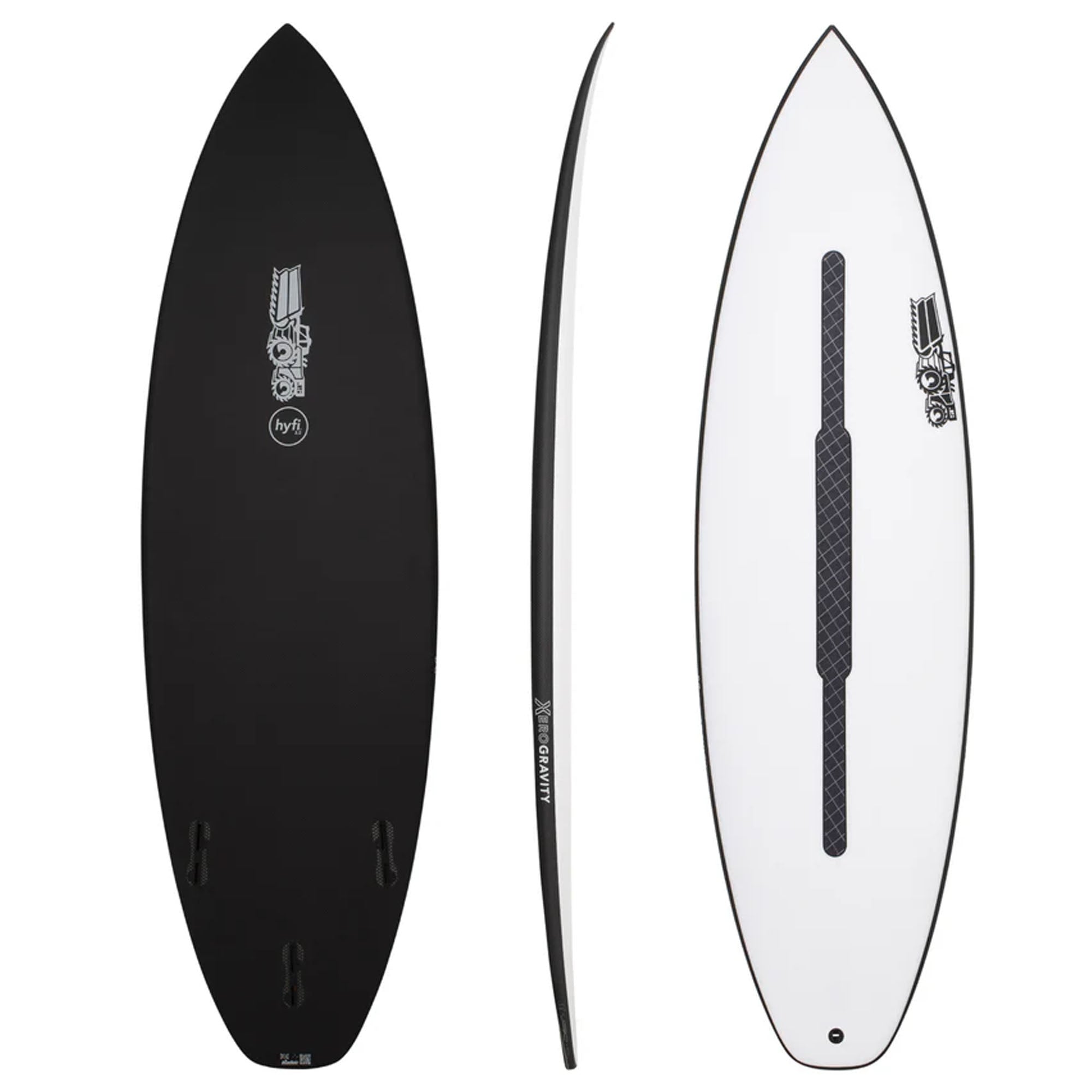 JS Xero Gravity HYFY 3.0 5'9 Surfboard - FCS II