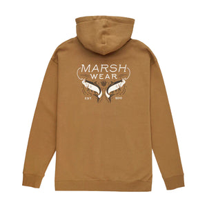 Marsh Wear King Tide Men's L/S Hoodie - Saddle