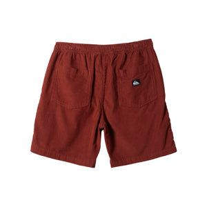 Quiksilver Taxer Corduroy 18.5" Men's Walkshorts - Red