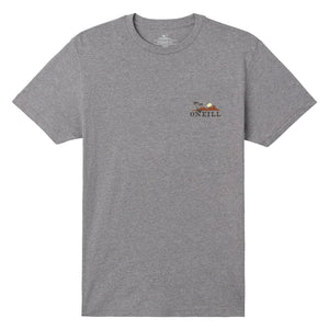 O'Neill Dos Hermanos Men's S/S T-Shirt - Heather Grey