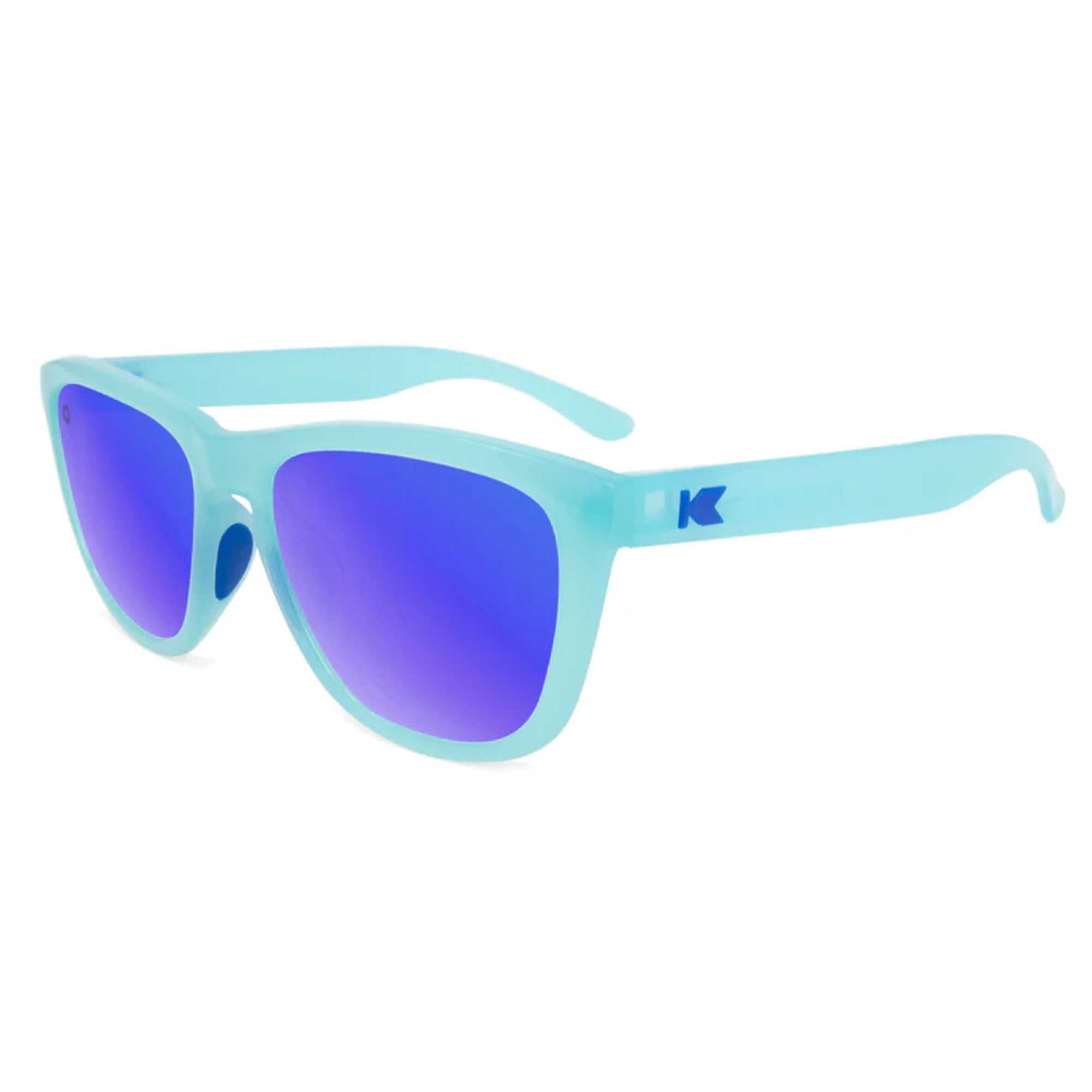 Knockaround Premiums Sport Men's Sunglasses - Icy Blue/Moonshine