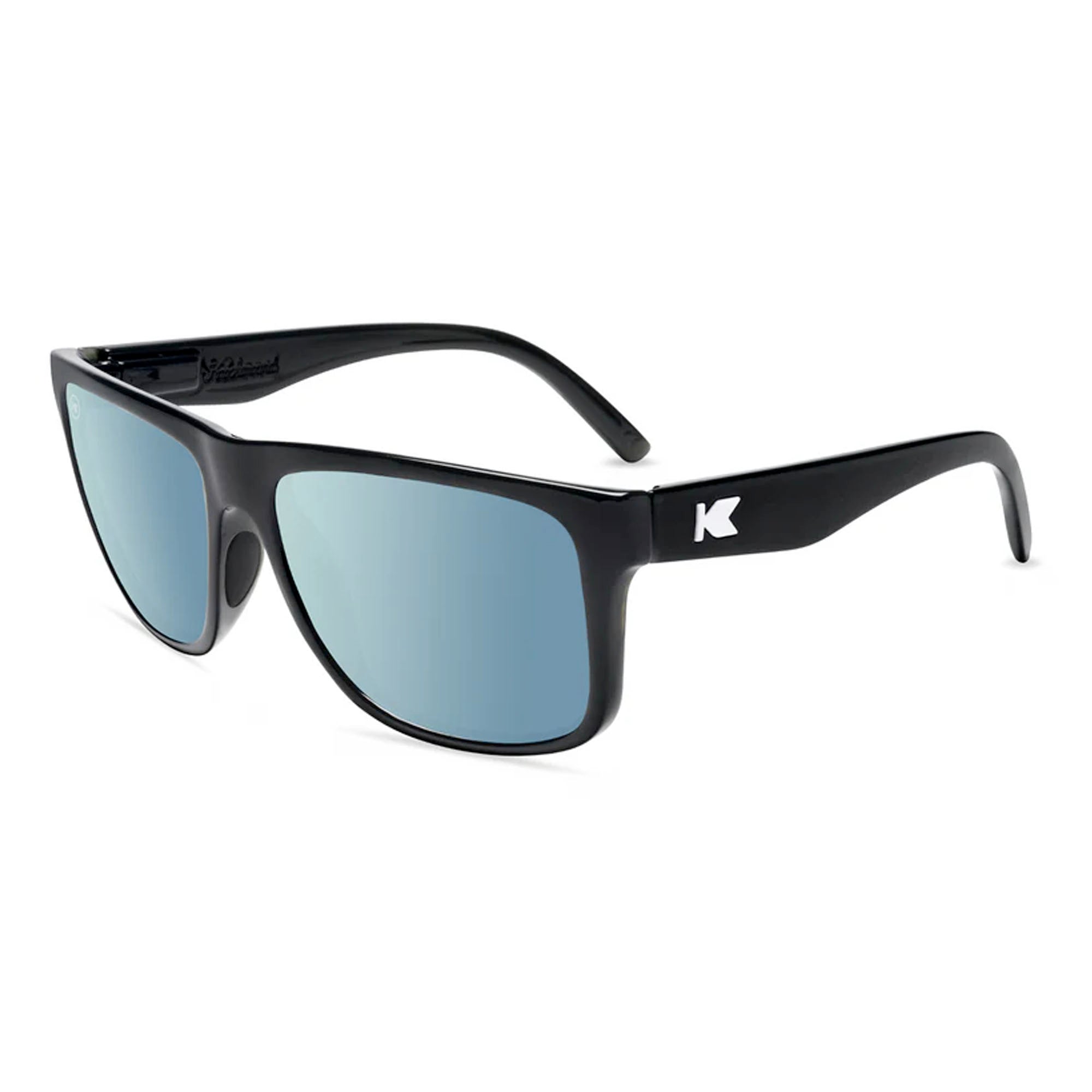 Knockaround Torrey Pines Sport Men's Sunglasses - Jelly Black/Sky Blue Polarized