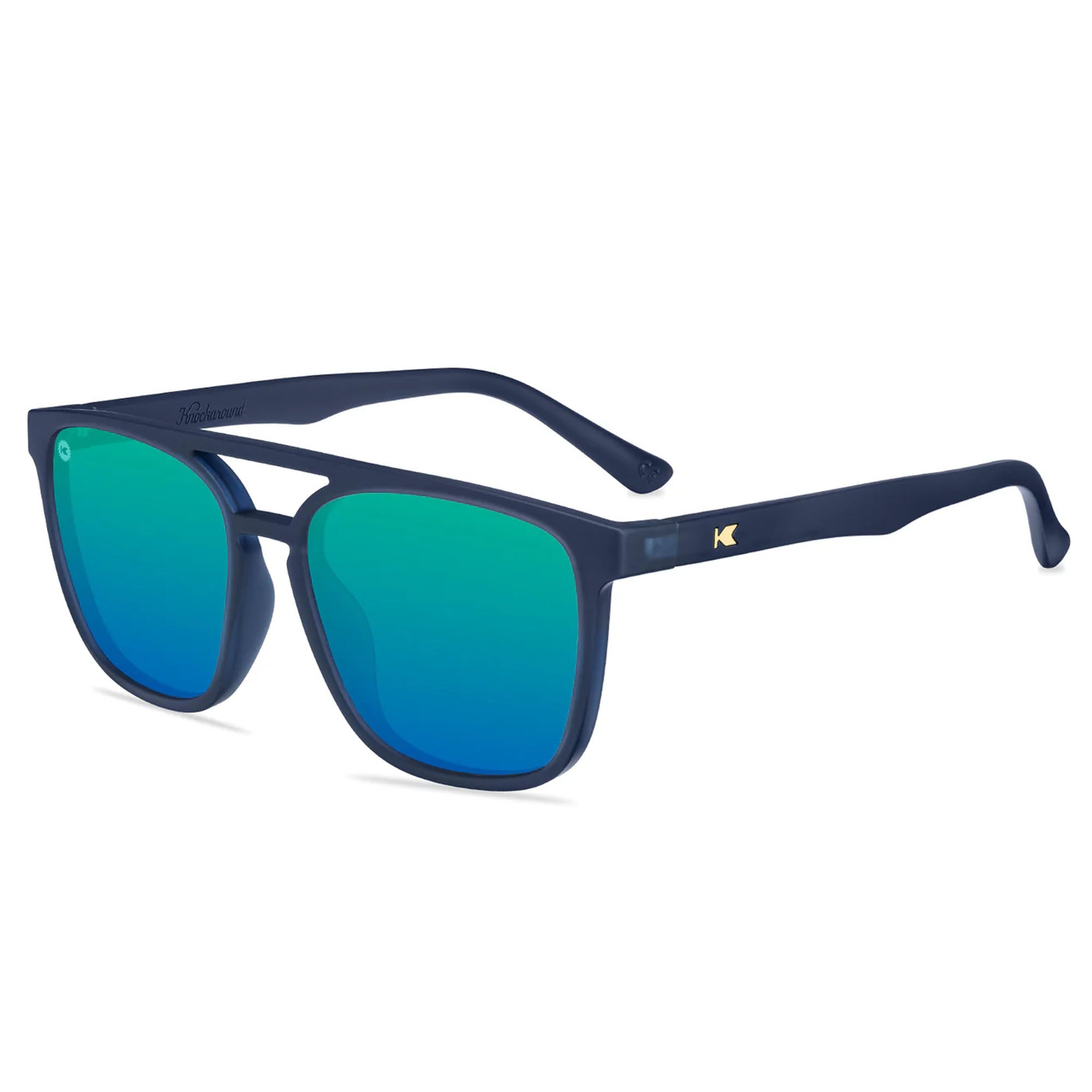 Knockaround Brightsides Men's Sunglasses - Rubberized Navy Rider