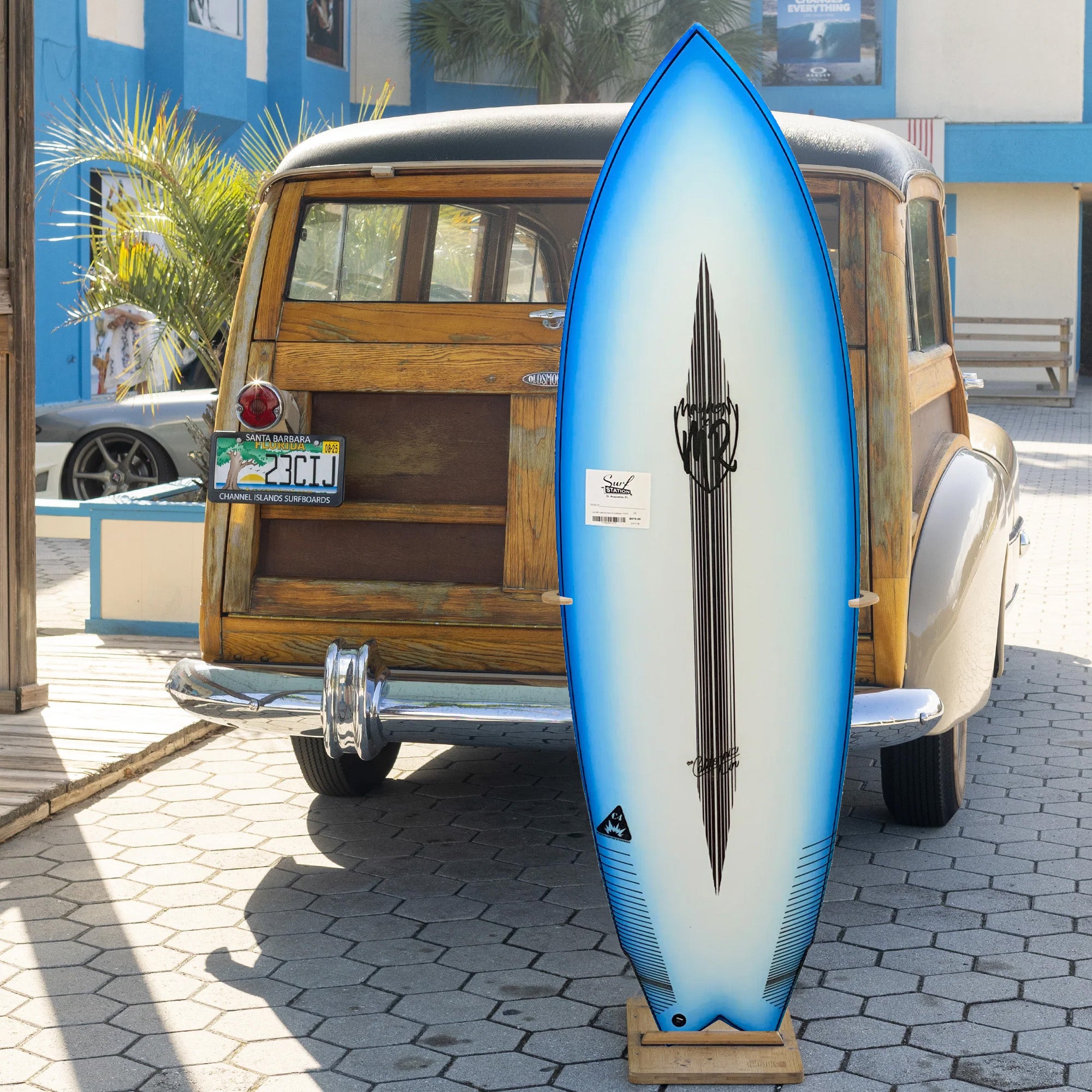 Lost MR California Twin C4 5'5 Surfboard - FCS II