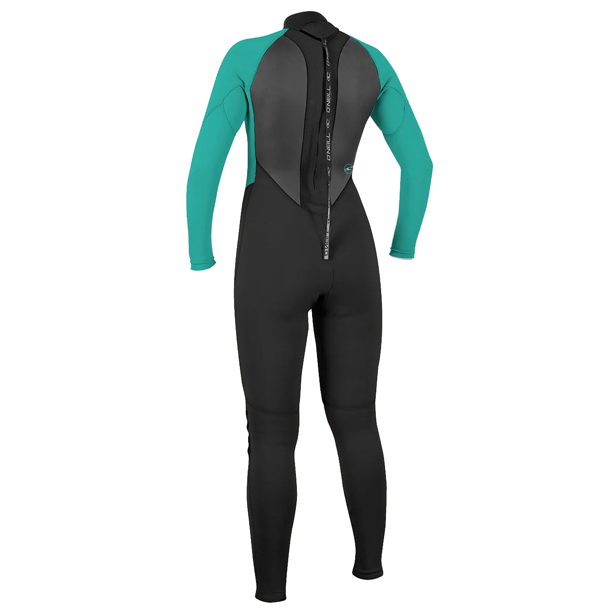 O'Neill Reactor II 3/2mm Women's Fullsuit Wetsuit - Black/Light Aqua