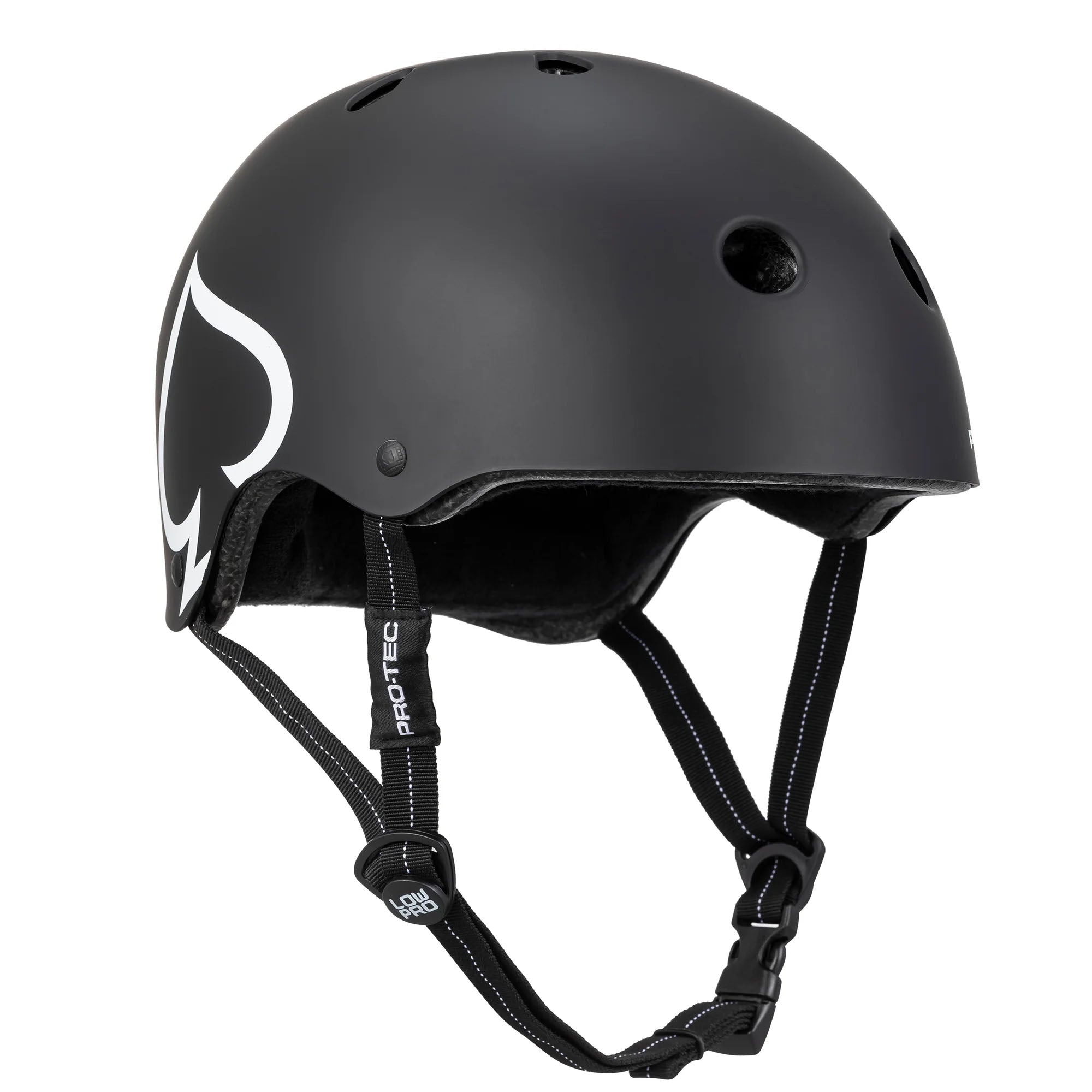 Pro-Tec Low Pro Skate Helmet - Matte Black