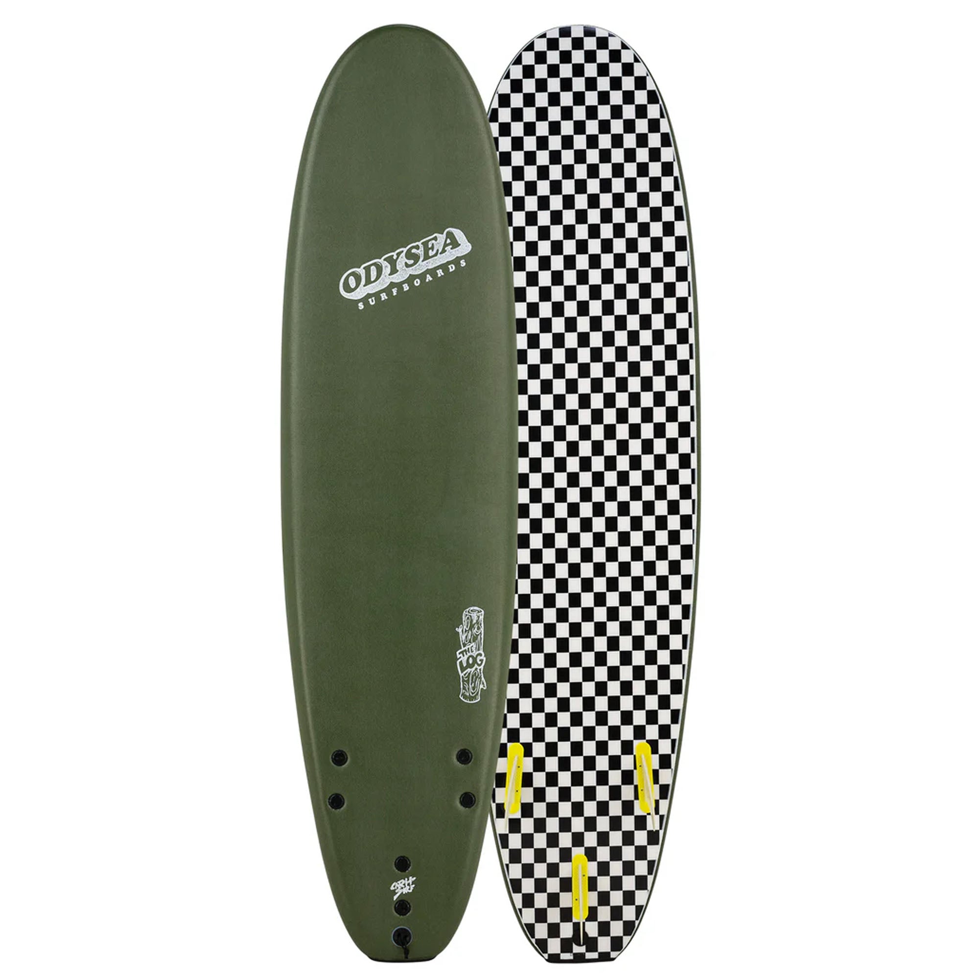 Catch Surf Odysea Log 7'0 Soft Surfboard - Military Green