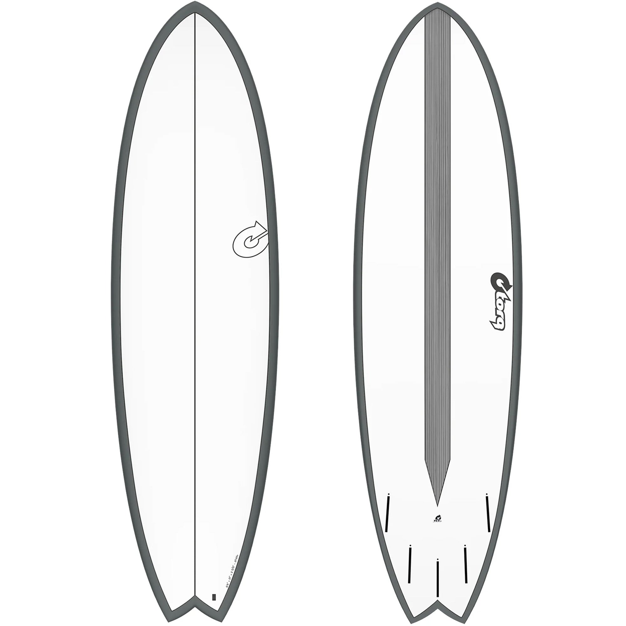 Torq Mod Fish TET-CS 5'11 Surfboard - Futures