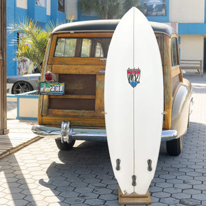 Lost MR California Twin Swallow 5'8 Surfboard - FCS II