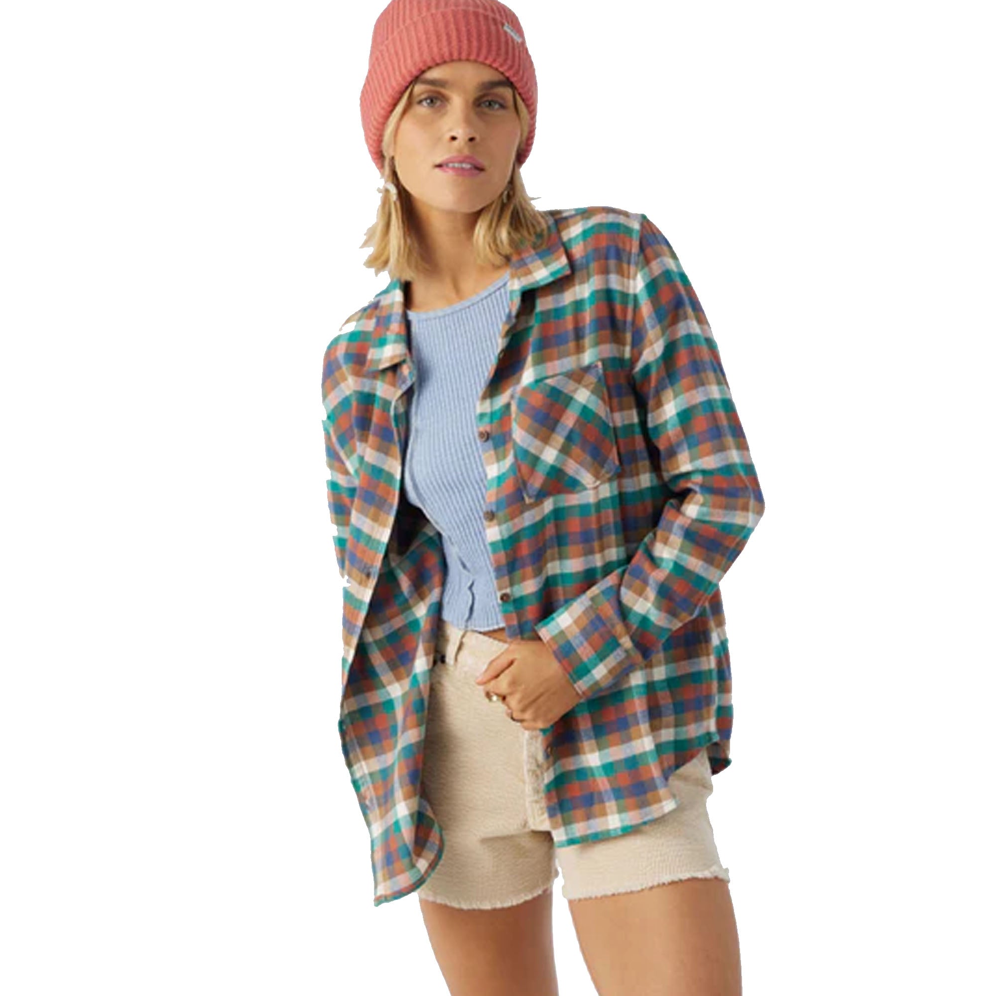 O'Neill Logan Women's L/S Flannel Shirt - Multi