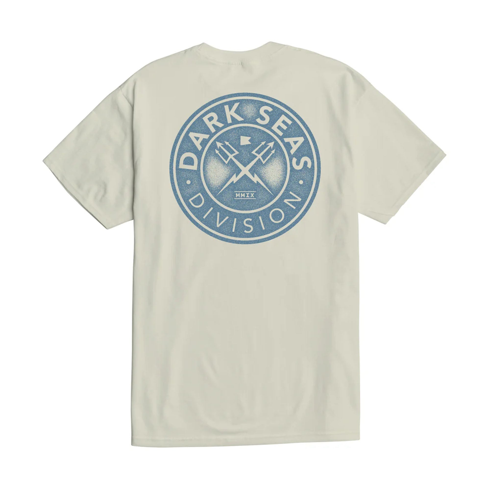 Dark Seas Navigator Gravel Men's S/S T-Shirt - Cream