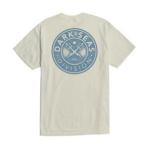 Dark Seas Navigator Gravel Men's S/S T-Shirt - Cream