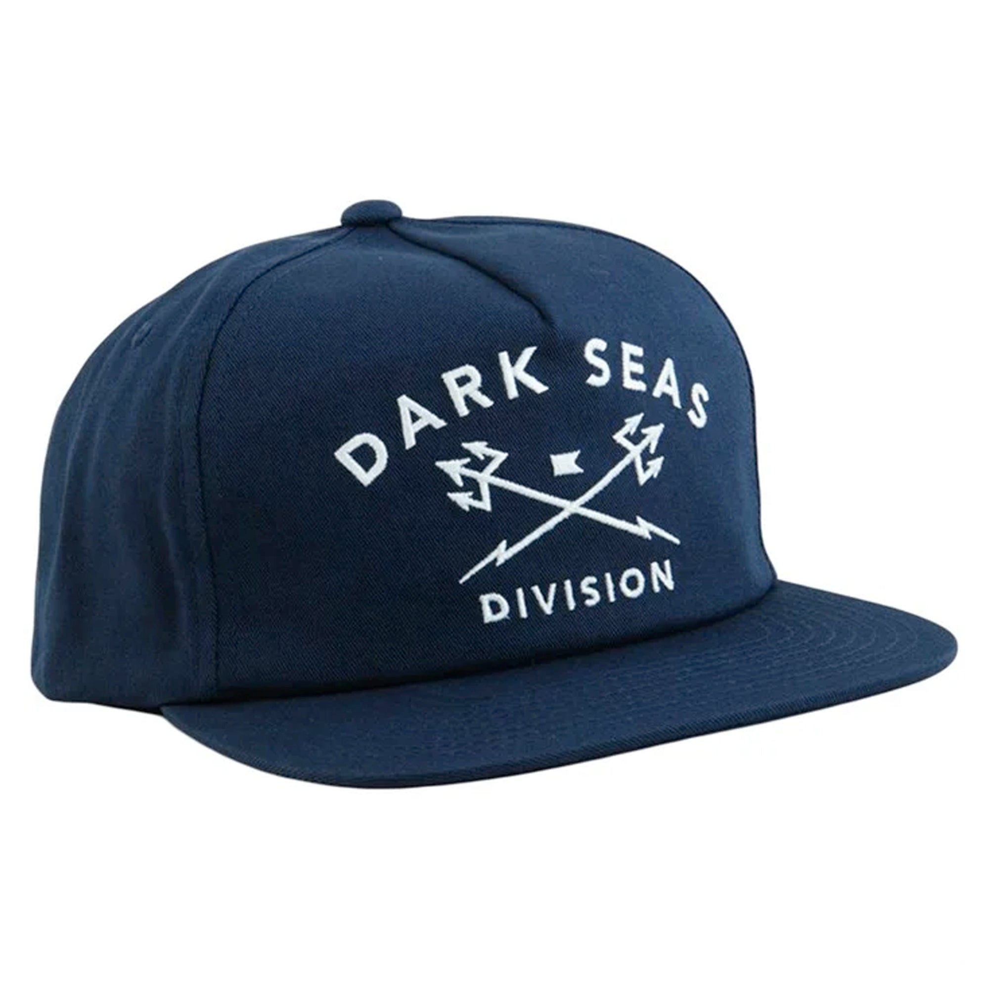 Dark Seas Tridents Nylon Men's Hat - Navy