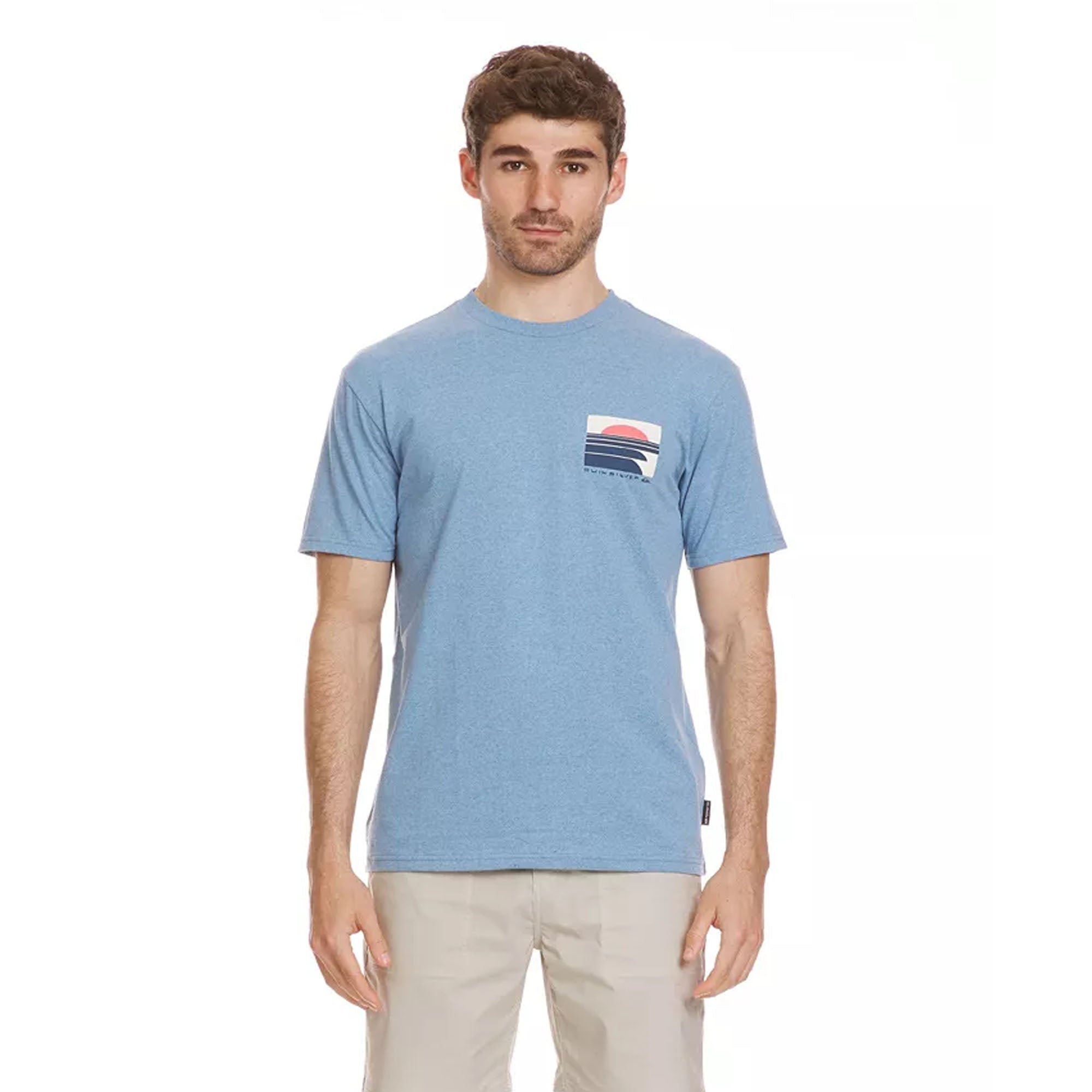 Quiksilver Incoming Mod Men's S/S T-Shirt - Niagara Heather