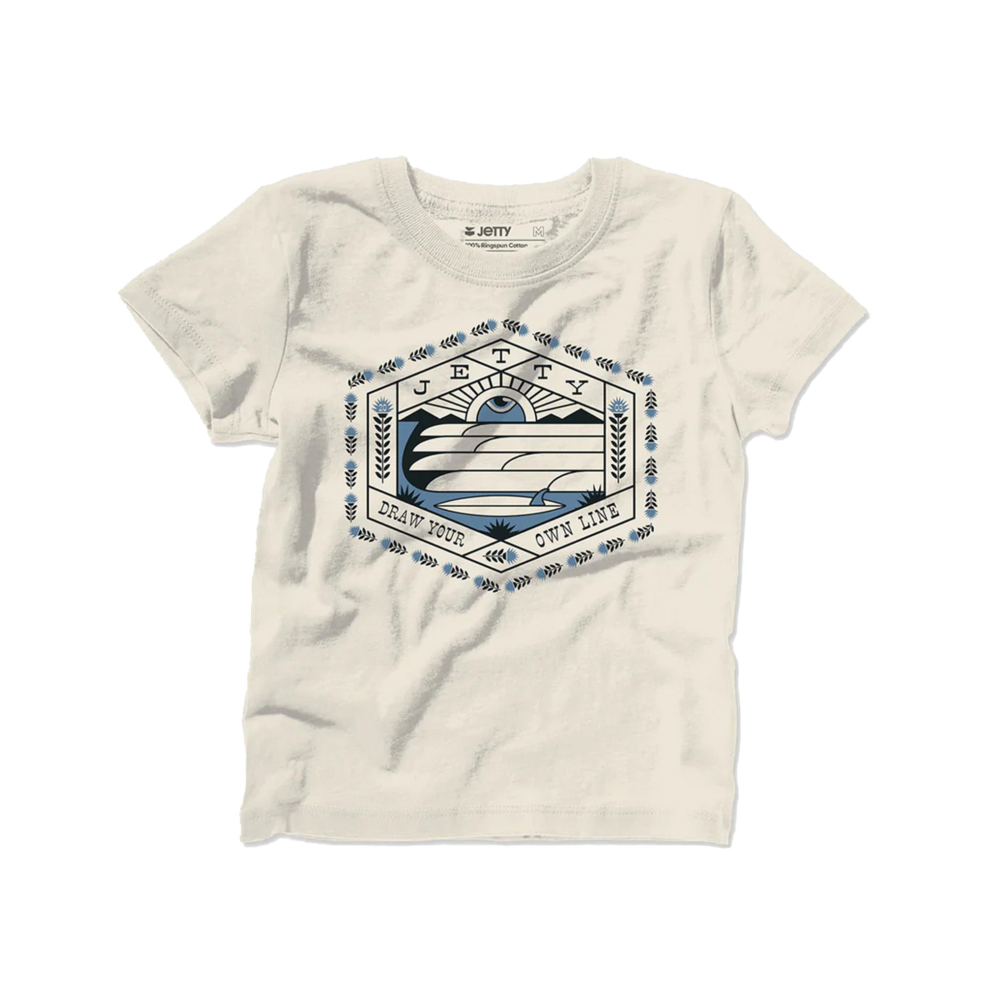 Jetty Scope Toddler S/S T-Shirt - Natural