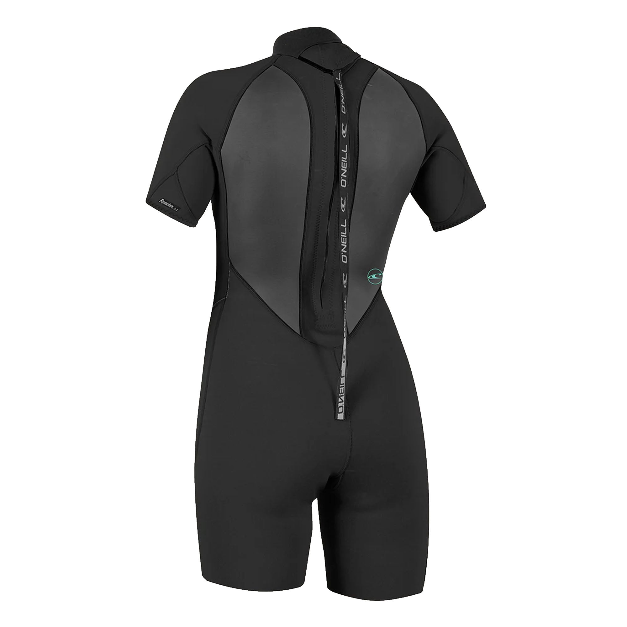 O'Neill Reactor II 2mm Women's Back Zip Spring Suit Wetsuit - Black/Black