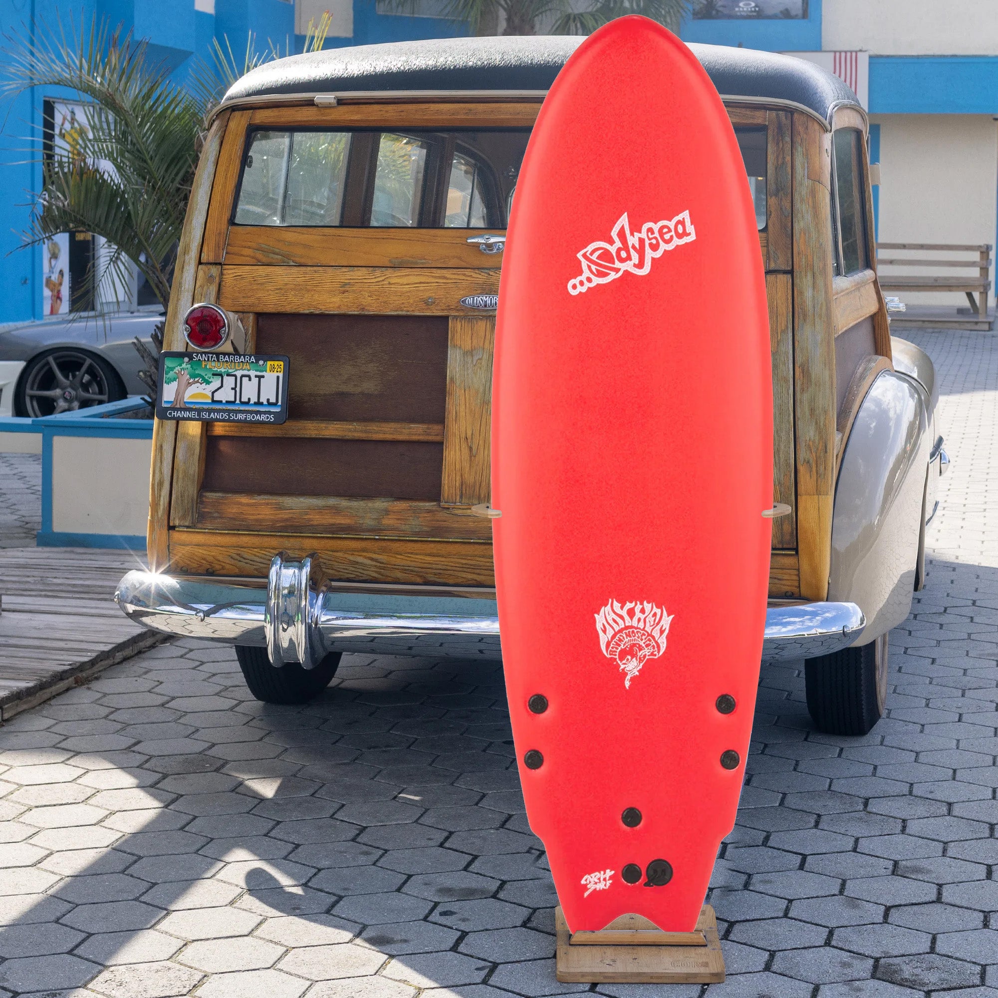 Catch Surf Odysea X Lost RNF 5'5 Soft Surfboard - Red