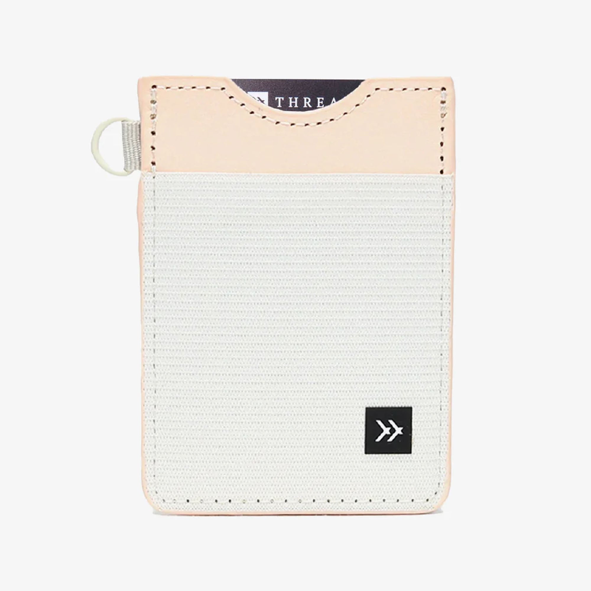 Thread Vertical Wallet - Off White