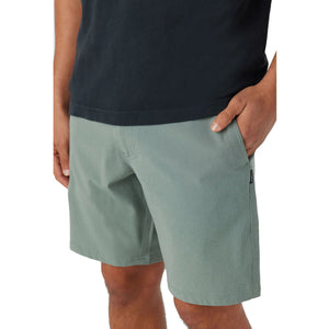 O'Neill Reserve Light Check 19" Men's Boardshorts - Dark Olive