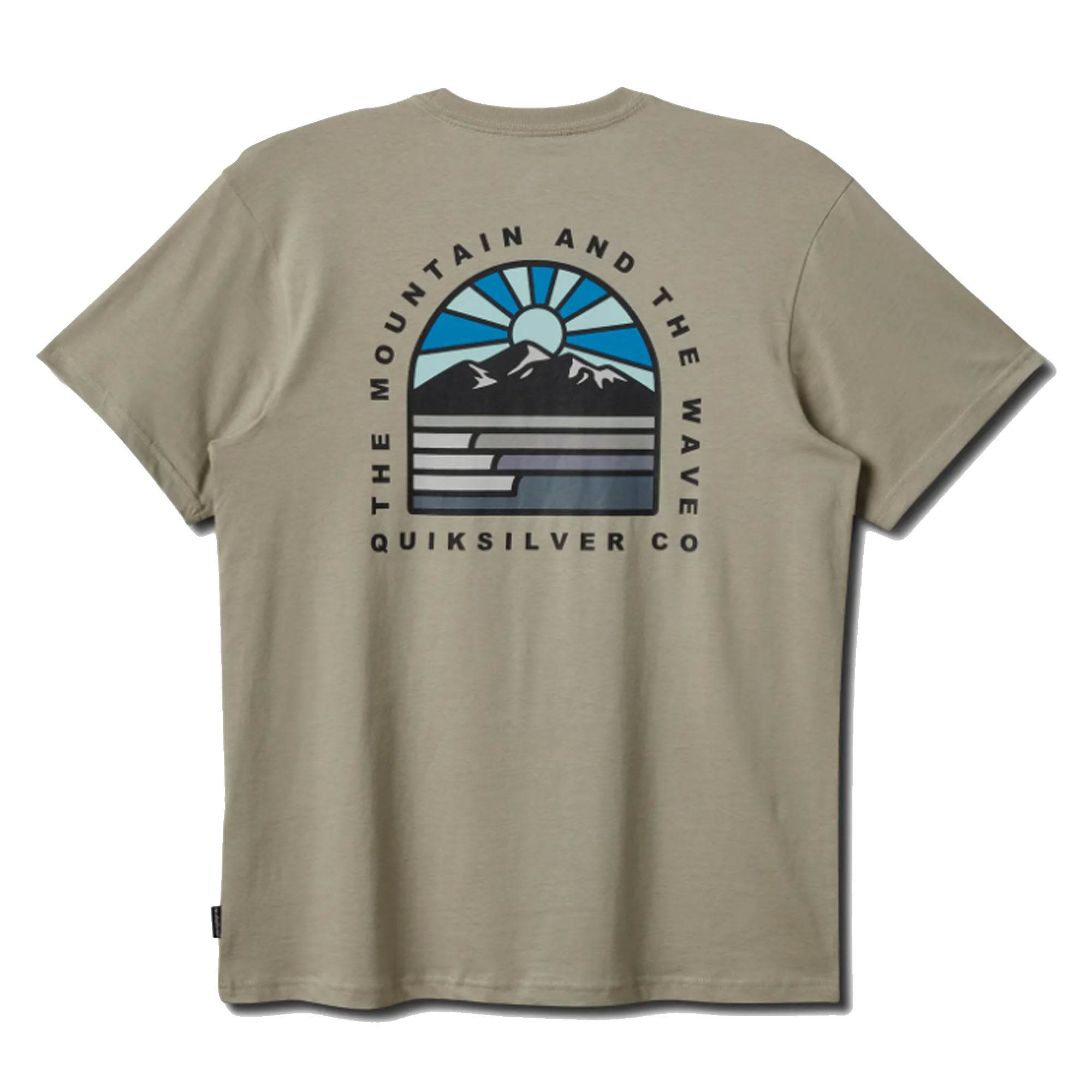 Quiksilver Mutli Terrain Men's S/S T-Shirt - Pale Aloe