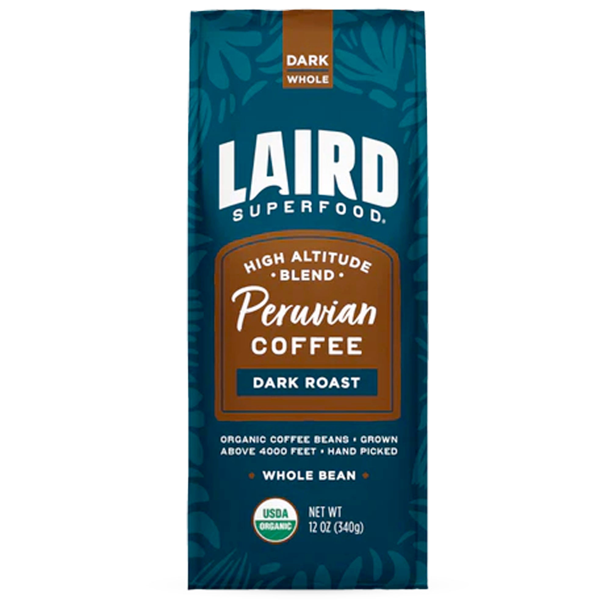 Laird Superfood Peruvian Dark Roast Coffee Beans