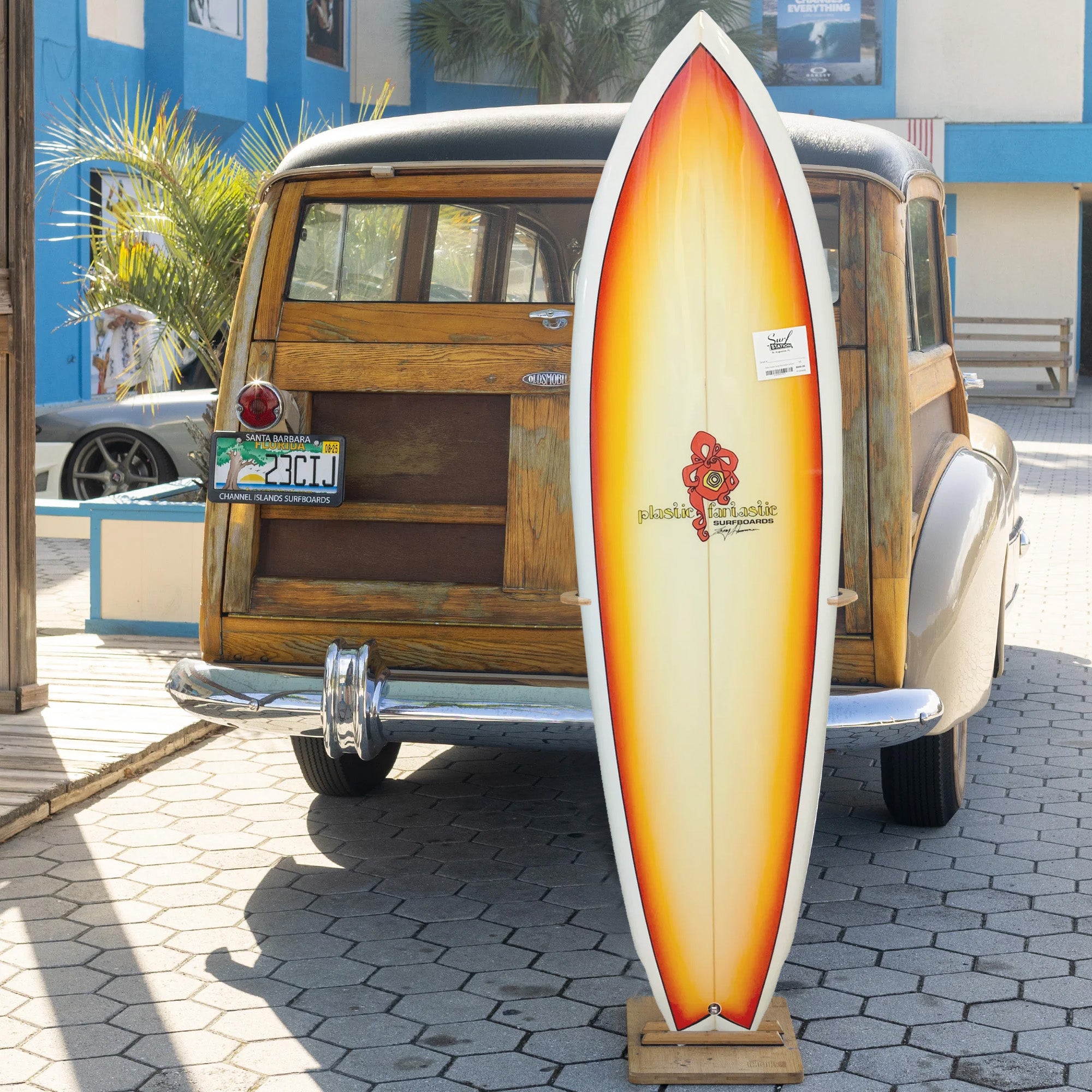 Plastic Fantastic Double Wing Swallow 6'8 Surfboard