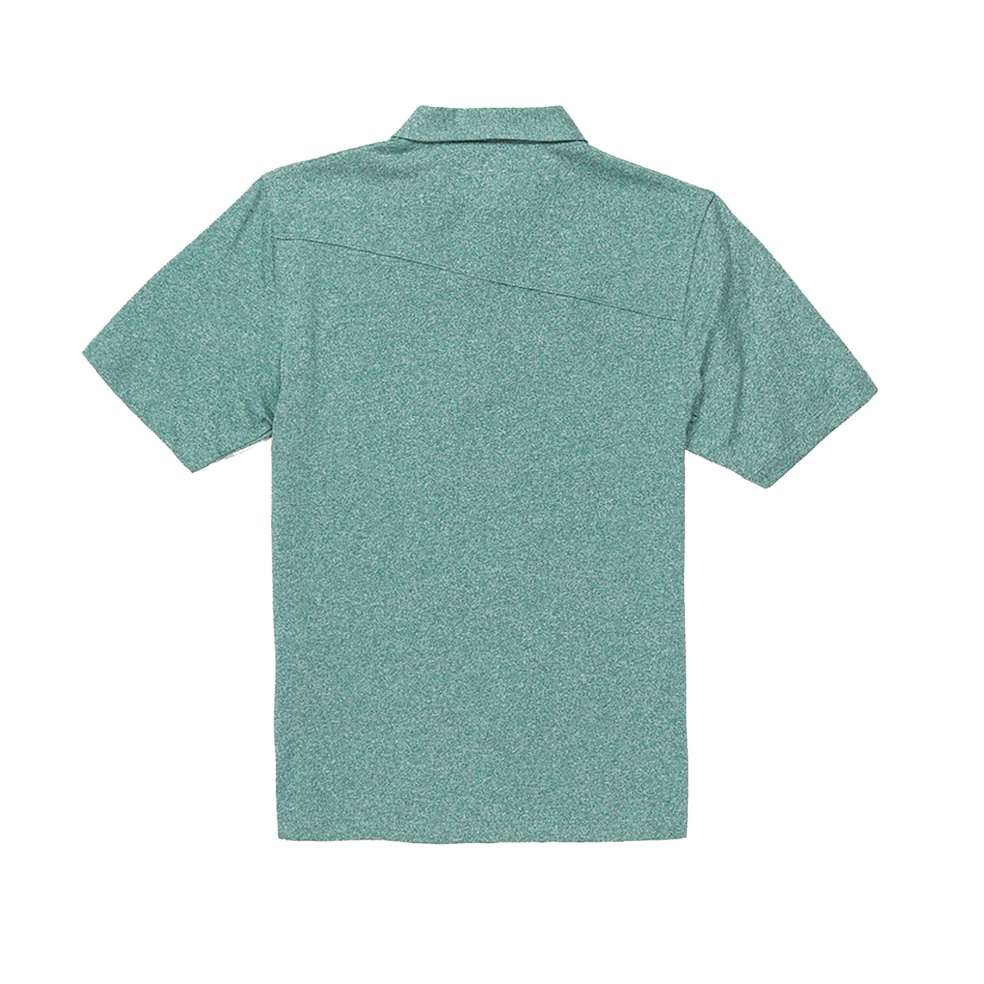 Volcom Wowzer Polo Youth Boy's S/S Dress Shirt - Green