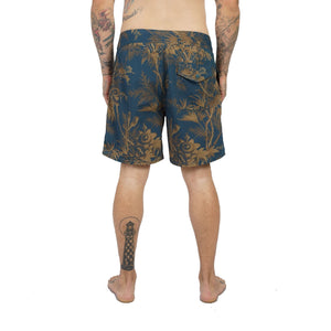 Lost Layback 18" Men's Boardshorts - Pond Blue