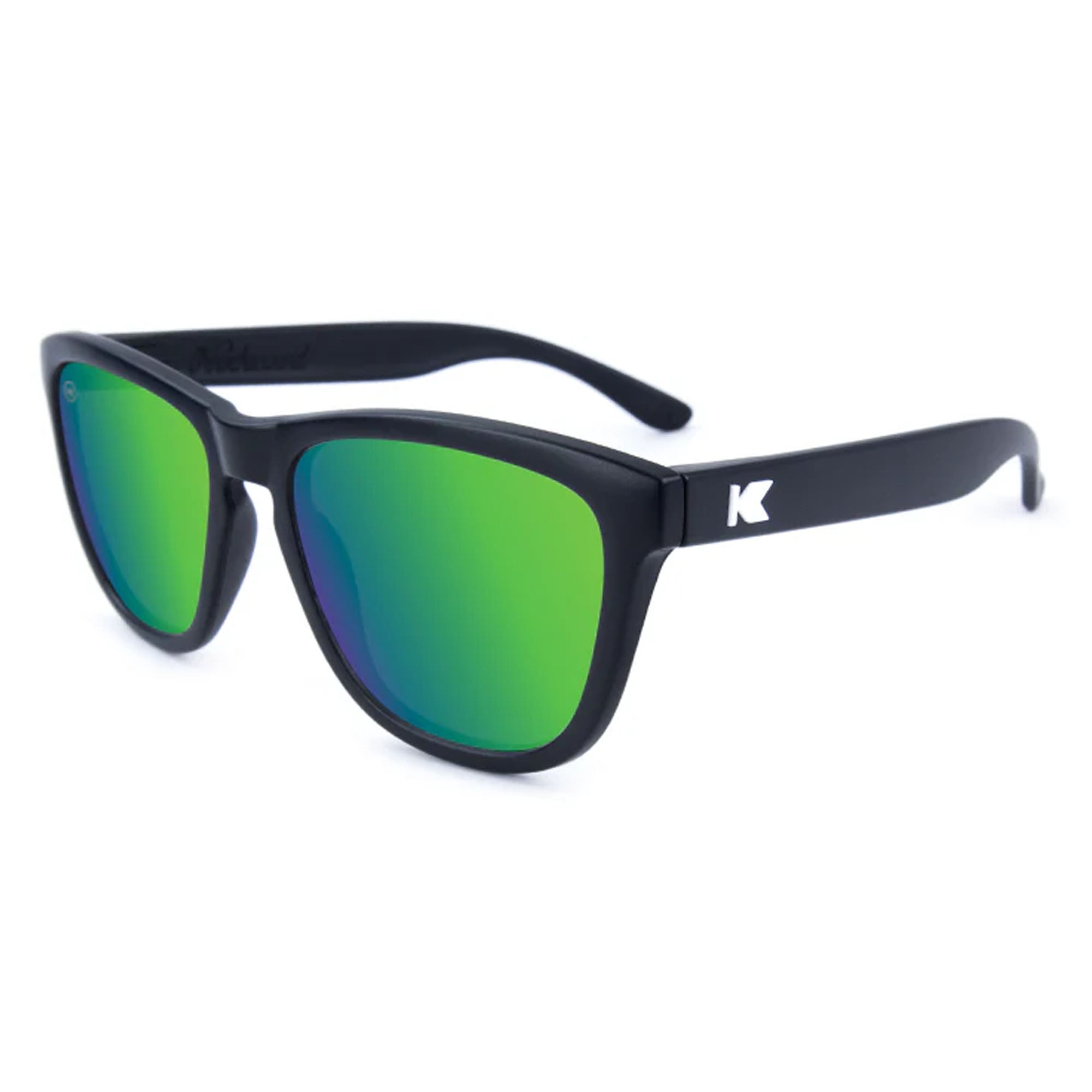 Knockaround Premiums Men's Sunglasses - Black/Green Moonshine