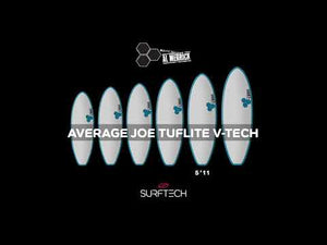 Channel Islands Average Joe Tuflite V-Tech 5'3 Surfboard - FCS II