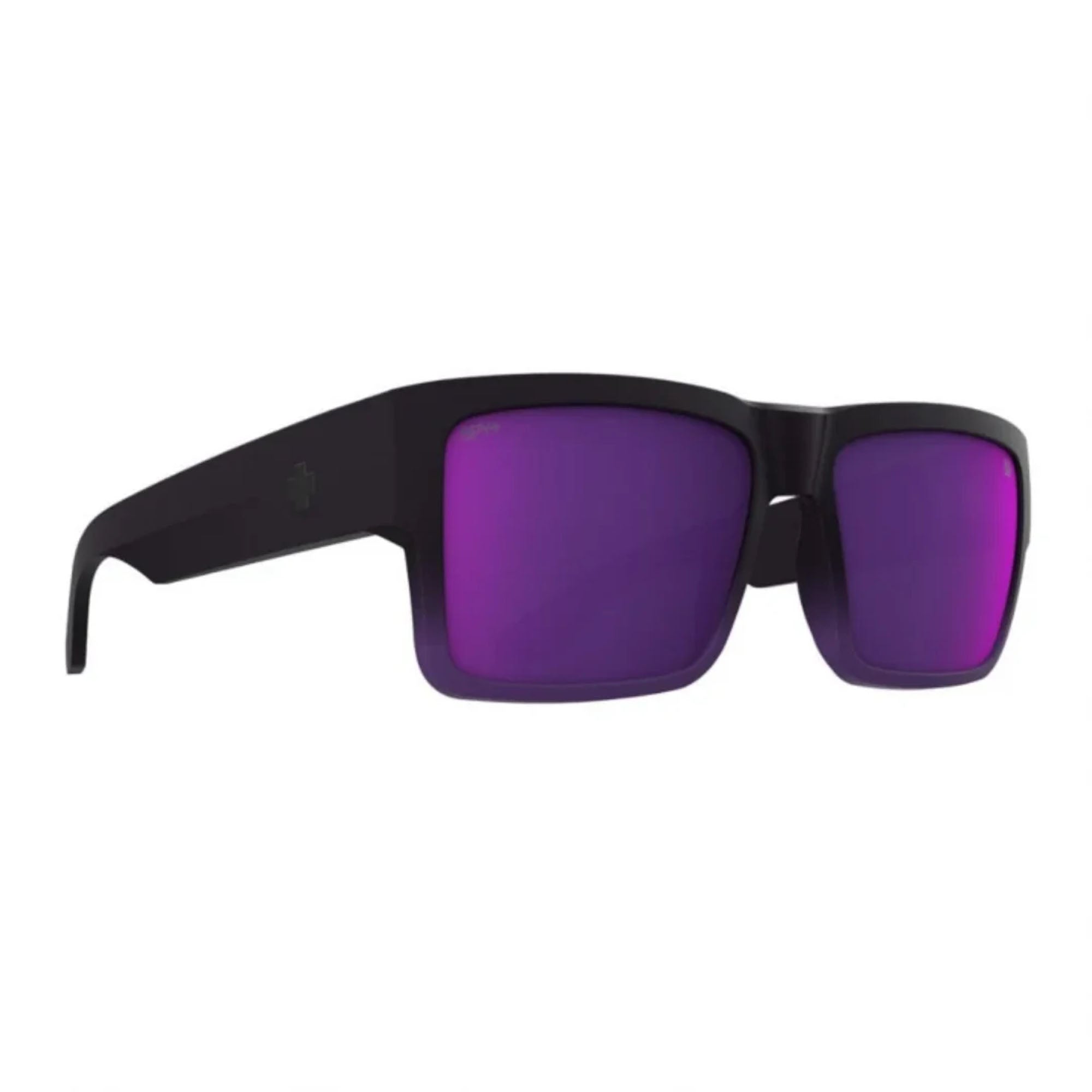 Spy Cyrus Men's Sunglasses - Matte Purple Fade/Happy Grey Green Dark Purple Mirror