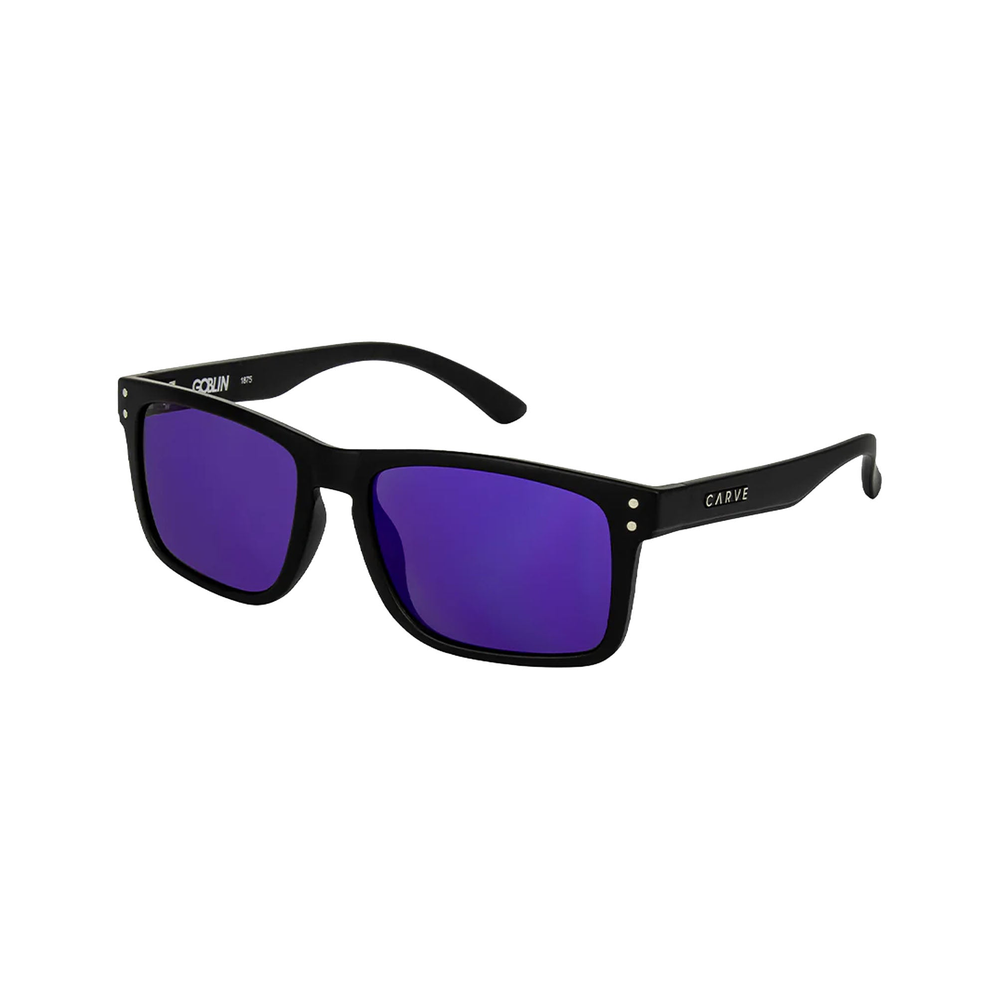 Carve Goblin Men's Sunglasses - Matte Black/Purple Iridium