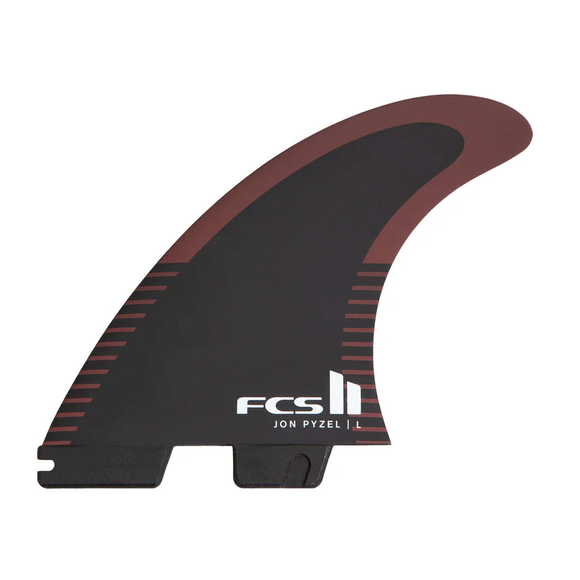 FCS II Pyzel Performance Core Aircore Tri Surfboard Fins - Large/Black