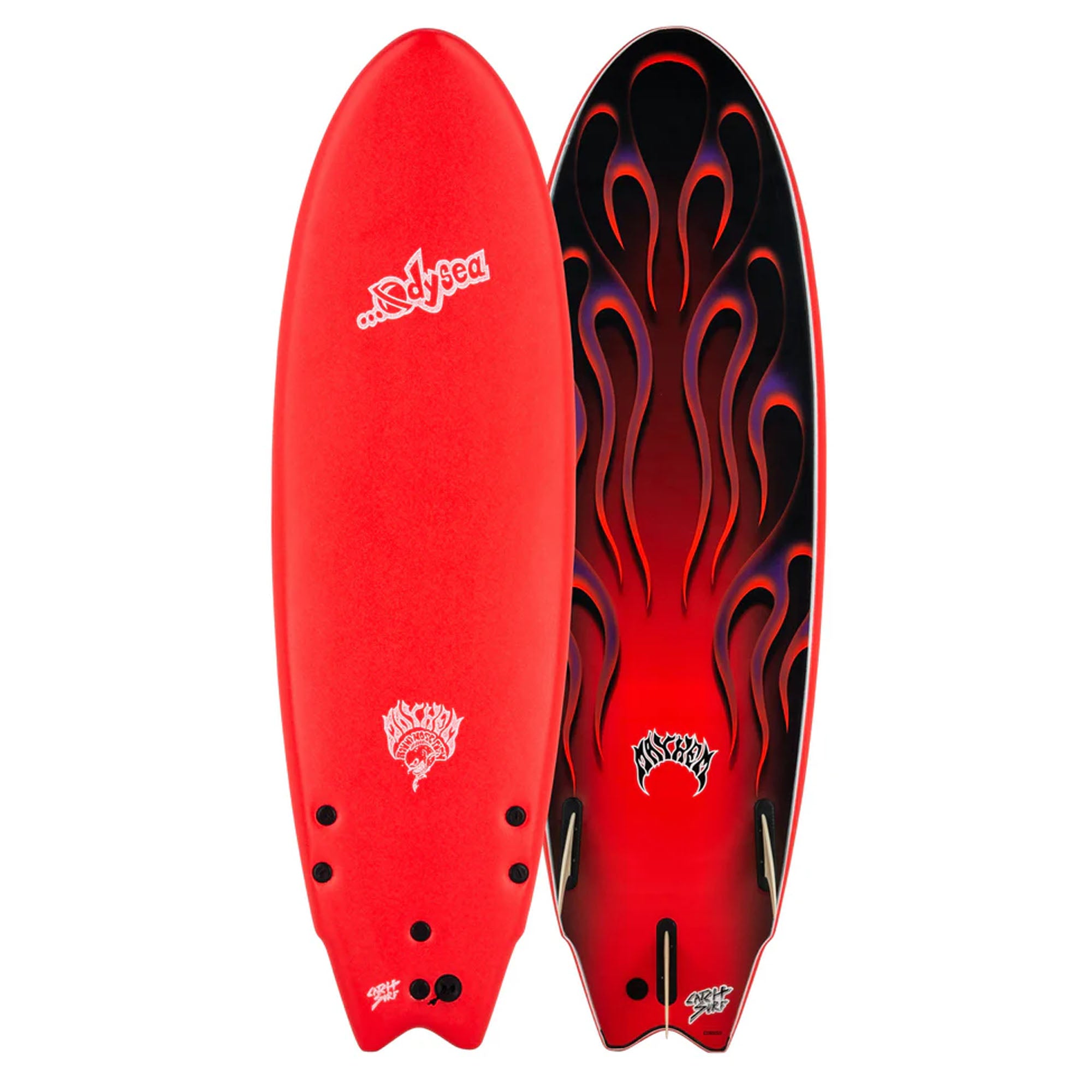 Catch Surf Odysea X Lost RNF 5'11 Soft Surfboard - Red