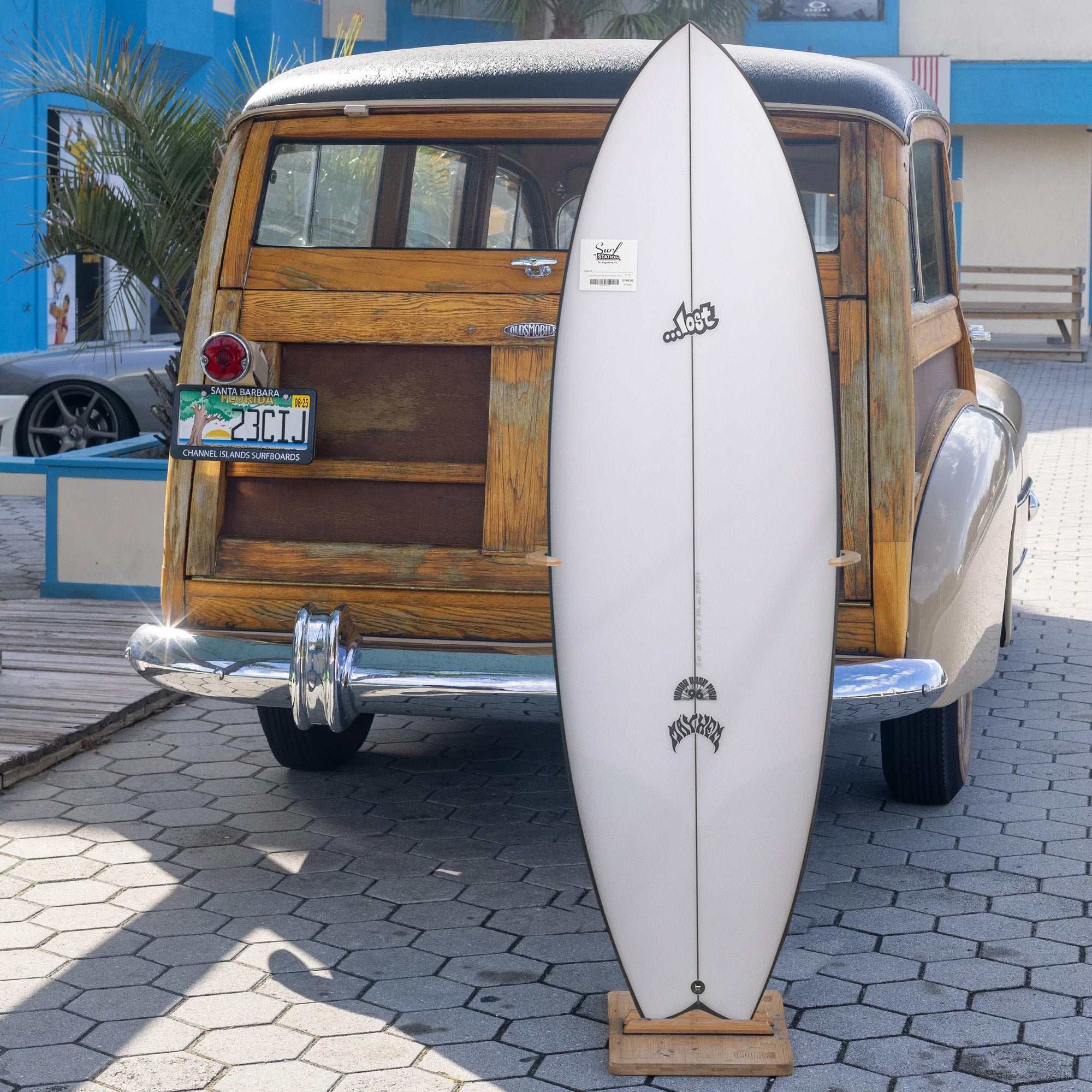 Lost Round Nose Fish '96 5'10 Surfboard - FCS II