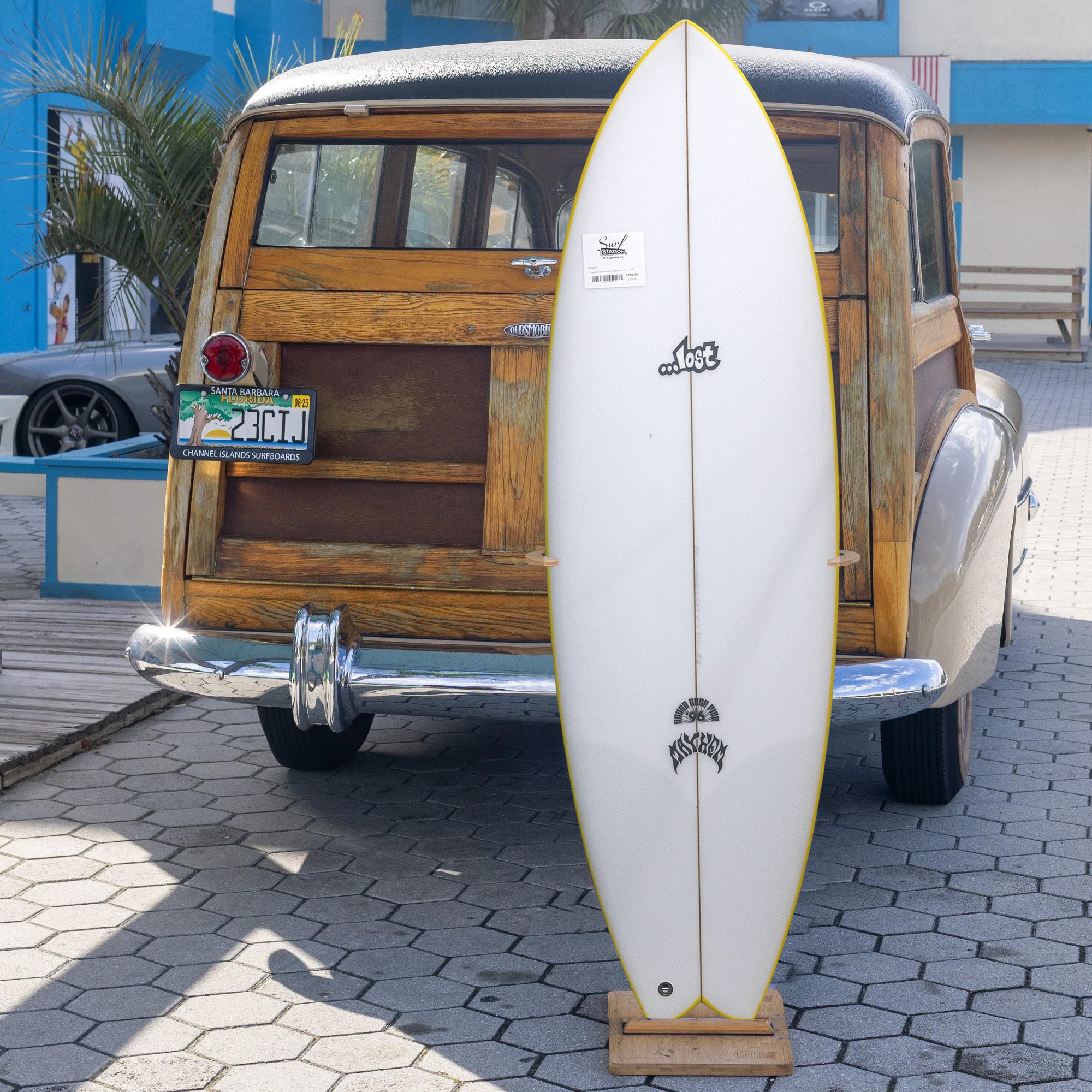 Lost Round Nose Fish '96 5'6 Surfboard - FCS II