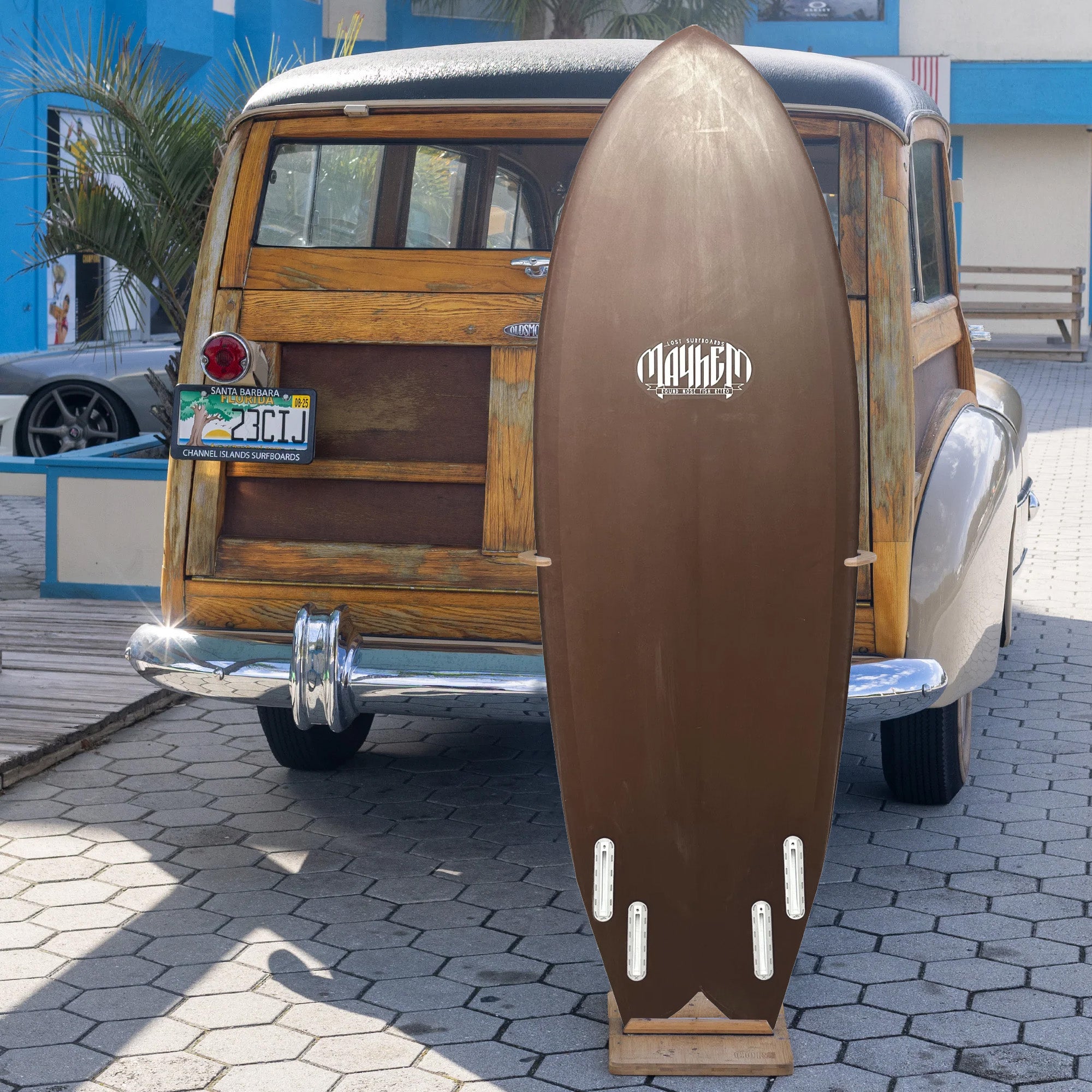 Lost Round Nose Fish Retro Revamp 5'6 Surfboard - Futures