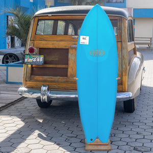 Lost Round Nose Fish Retro Revamp 5'5 Surfboard - FCS II