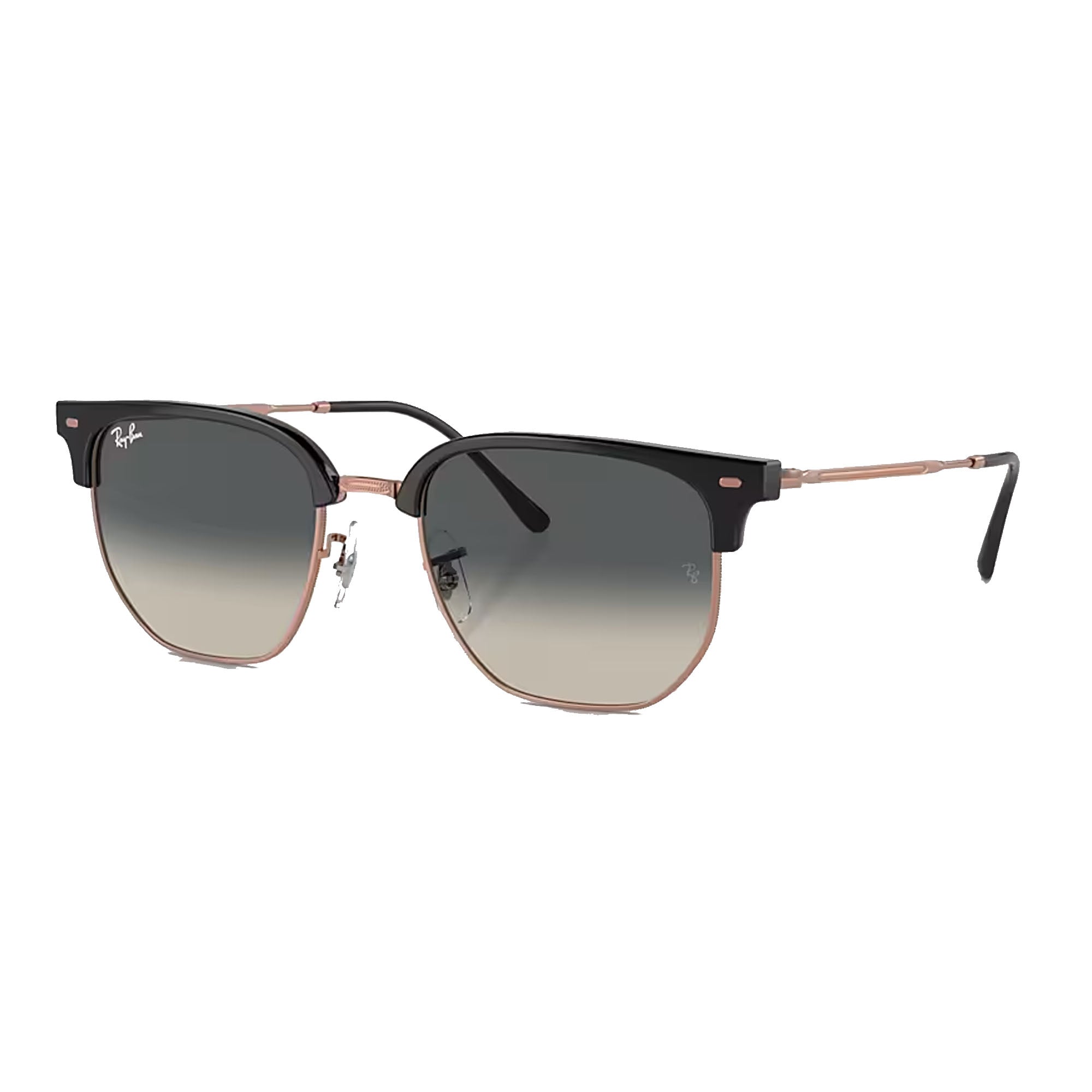 Ray-Ban New Clubmaster Men's Sunglasses - Dark Grey On Rose/Grey Gradient